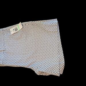 Nautica Black and White Polka Dot Shorts